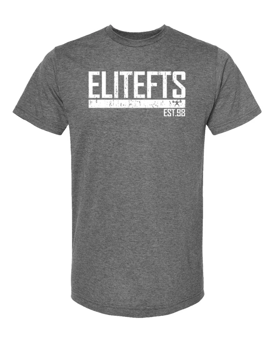 elitefts Agency White Premium T-Shirt - Image 3