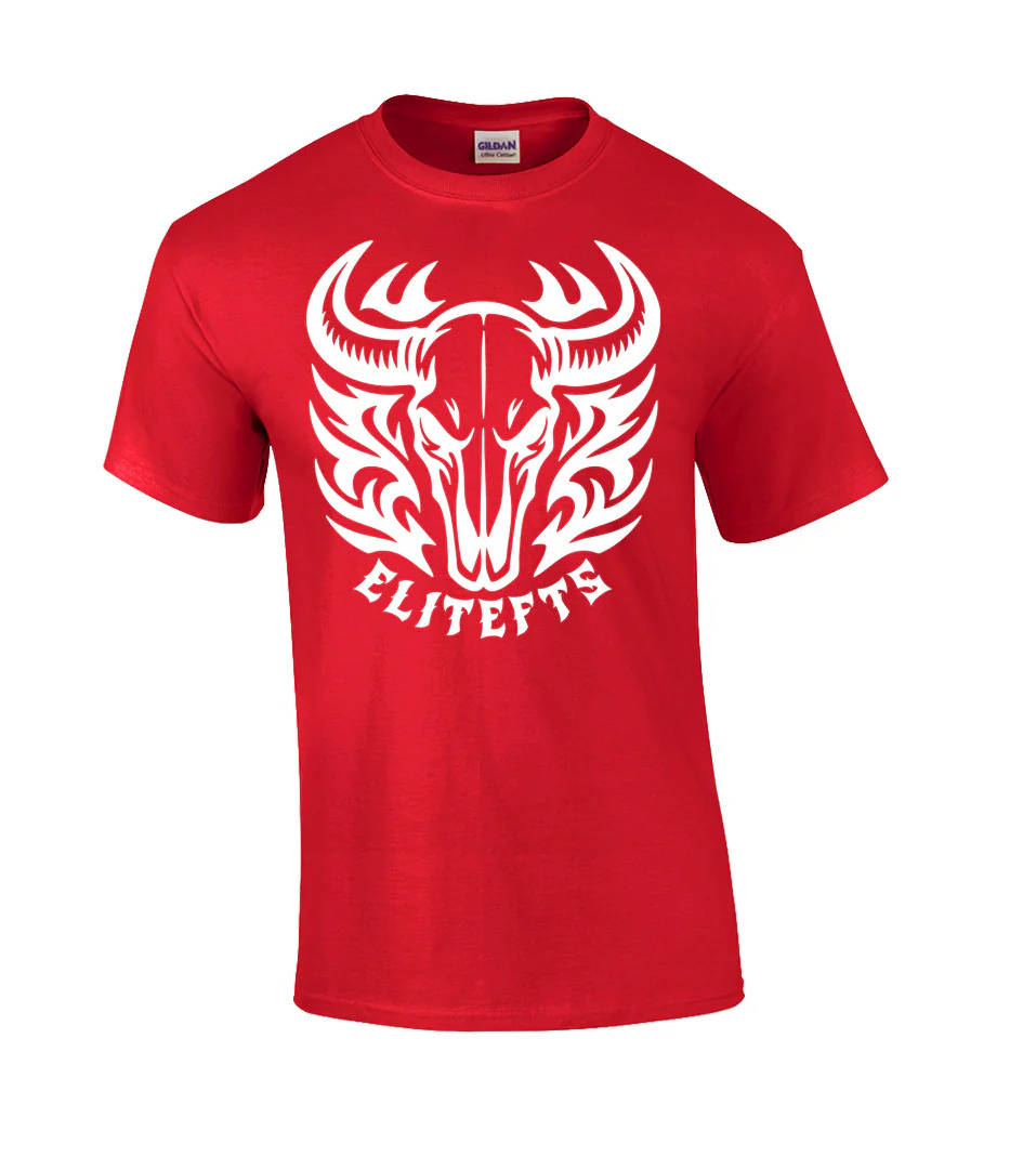 elitefts Bull Skull T-Shirt - Image 4