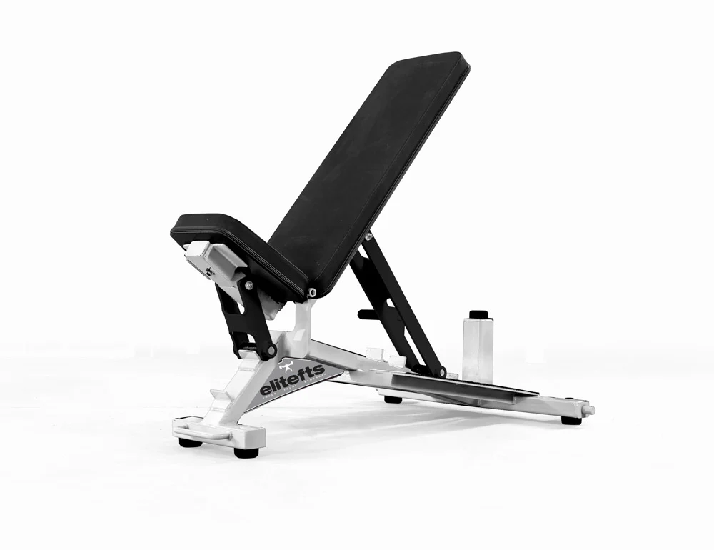 elitefts Collegiate 0-90 Bench with Spotting Steps and Kick Stand - Image 4