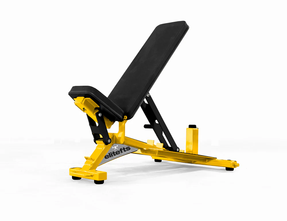 elitefts Collegiate 0-90 Bench with Spotting Steps and Kick Stand - Image 9