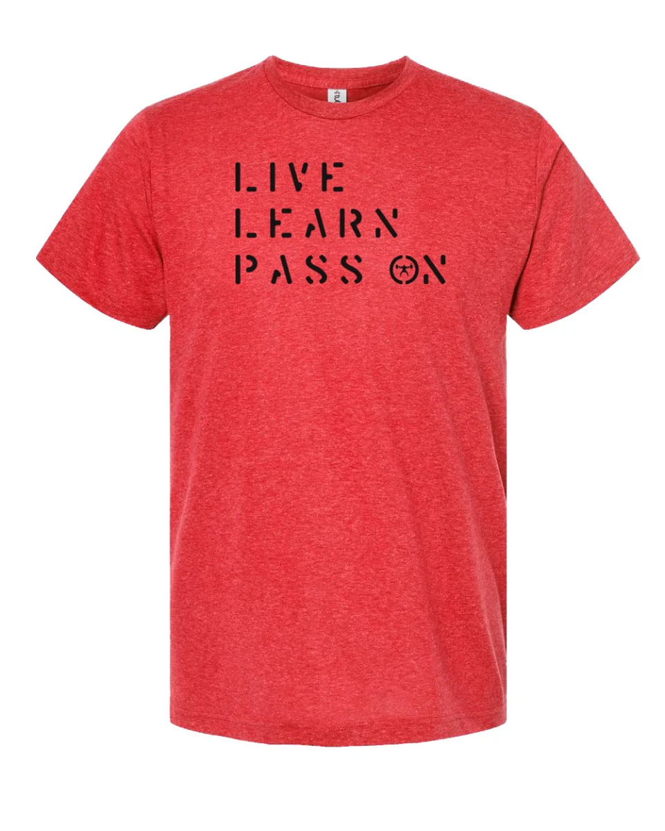 elitefts Live Learn Pass On Premium T-Shirt - Image 3