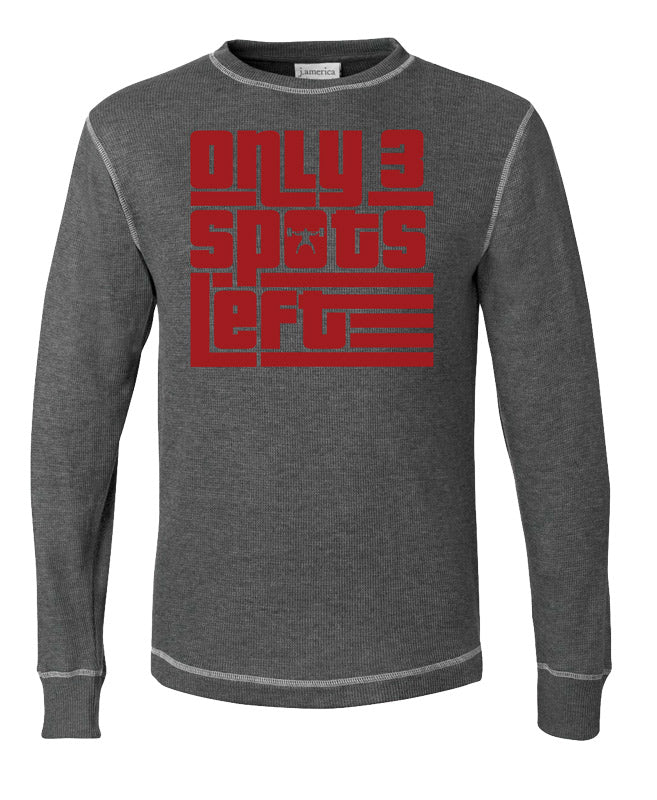 elitefts Only 3 Spots Left Thermal Long Sleeve Shirt - Image 3