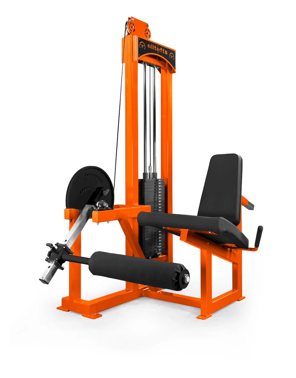 elitefts Signature Deluxe Leg Extension – Selectorized w/ 250lb Weight Stack - Image 12