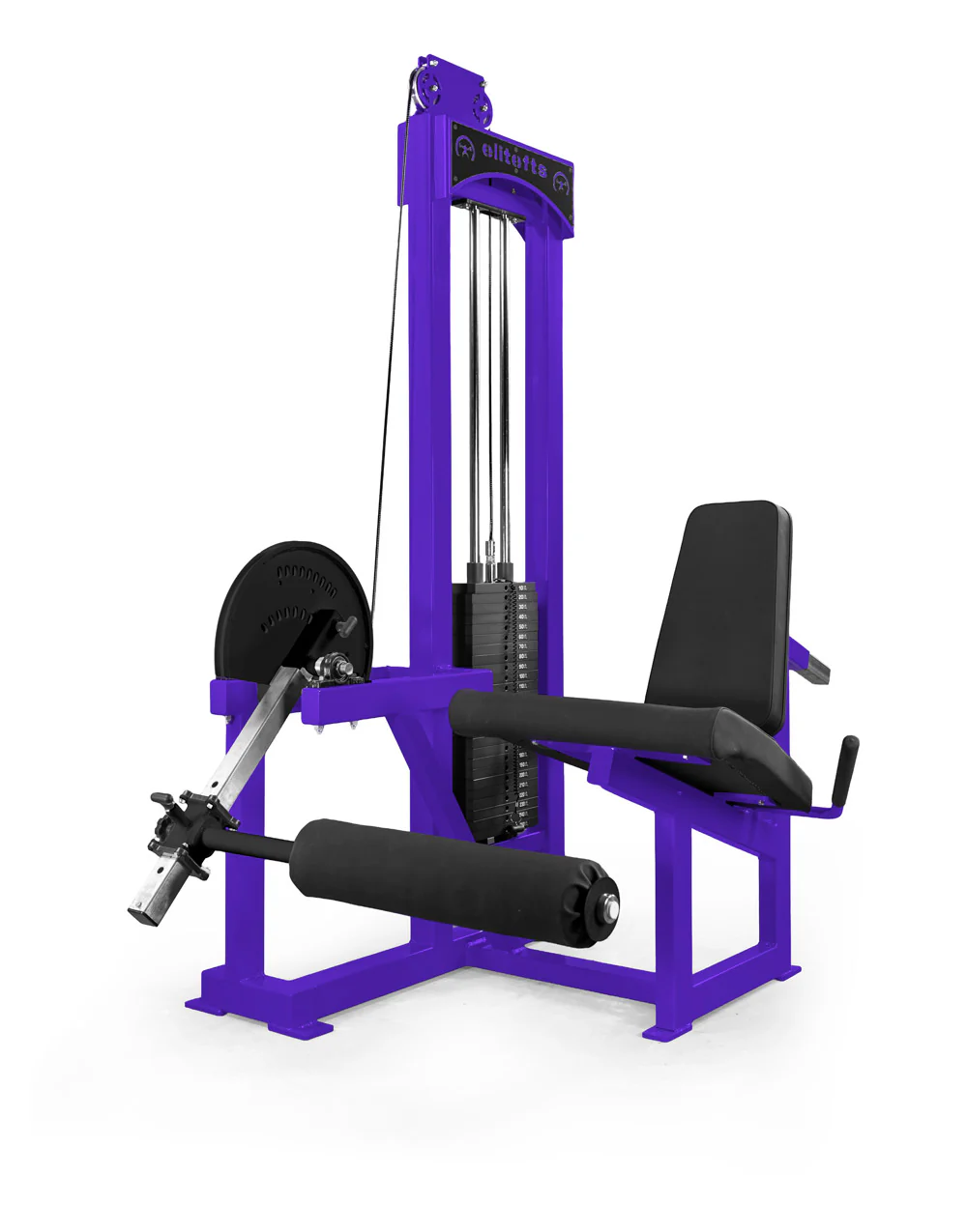 elitefts Signature Deluxe Leg Extension – Selectorized w/ 250lb Weight Stack - Image 14