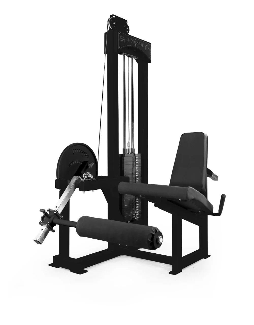 elitefts Signature Deluxe Leg Extension – Selectorized w/ 250lb Weight Stack - Image 6