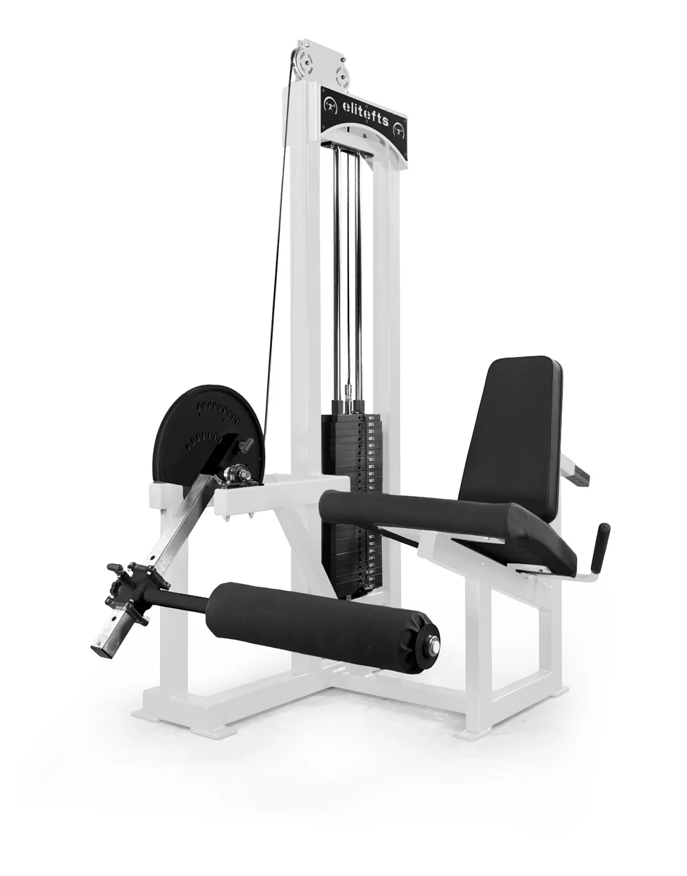 elitefts Signature Deluxe Leg Extension – Selectorized w/ 250lb Weight Stack - Image 8