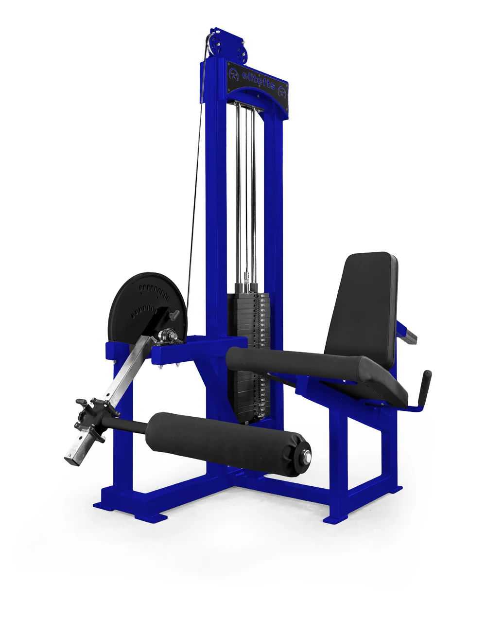 elitefts Signature Deluxe Leg Extension – Selectorized w/ 250lb Weight Stack - Image 9