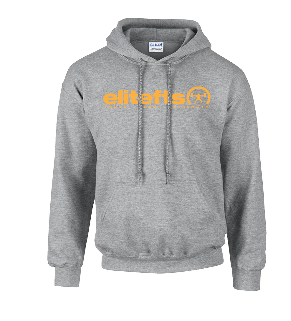 elitefts Tagline Gold Hoodie - Image 3