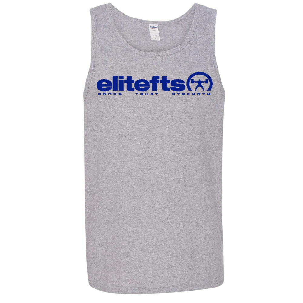 EliteFTS Tagline Royal Blue Tank Top - Image 3
