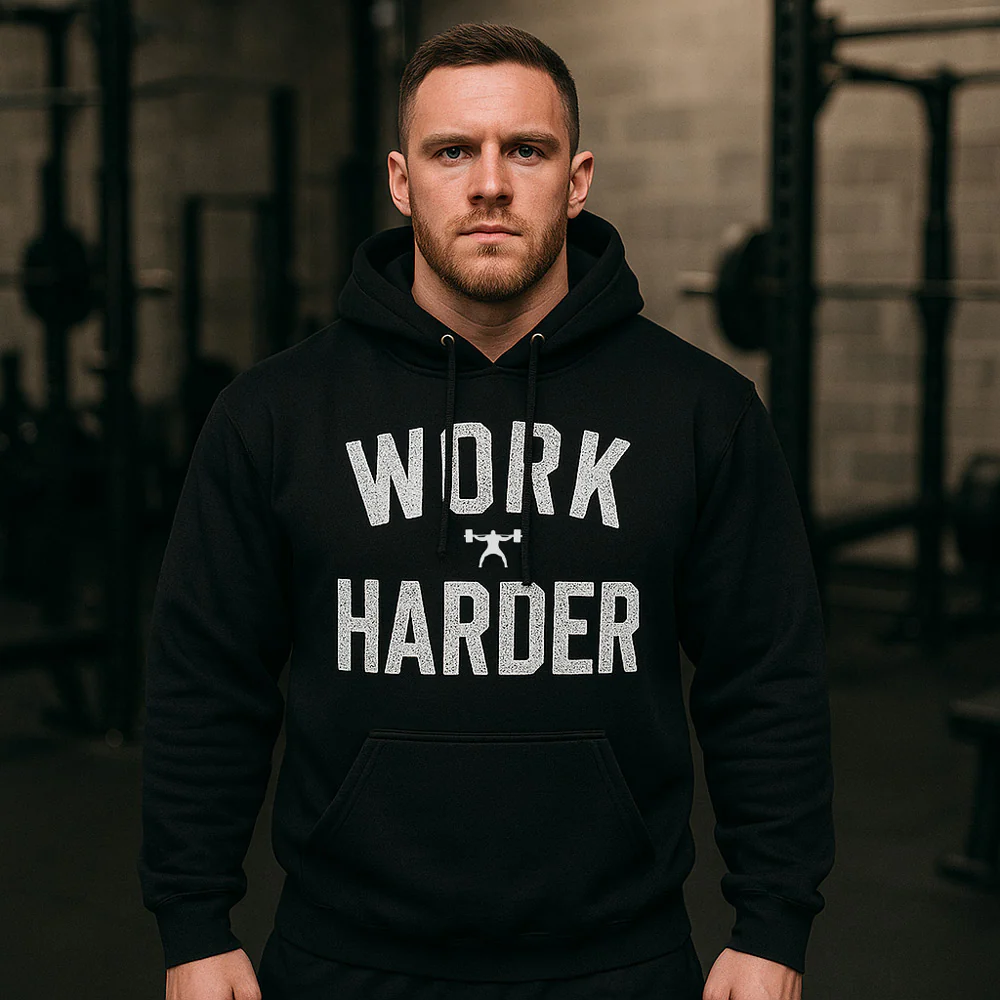 elitefts Work Harder Hoodie - Image 4