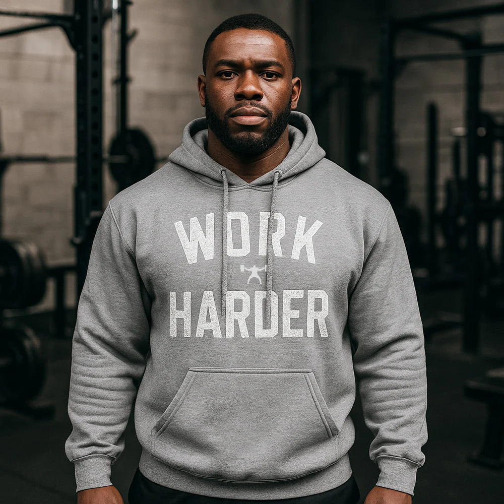 elitefts Work Harder Hoodie - Image 5