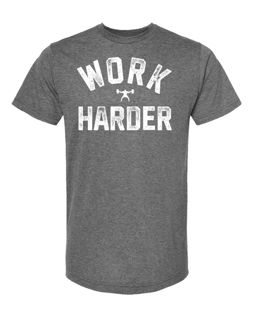 elitefts Work Harder Premium T-Shirt - Image 3