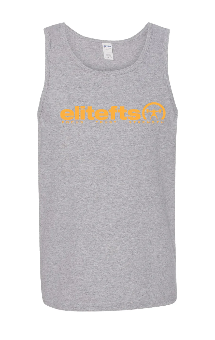elitefts Tagline Gold Tank Top - Image 16