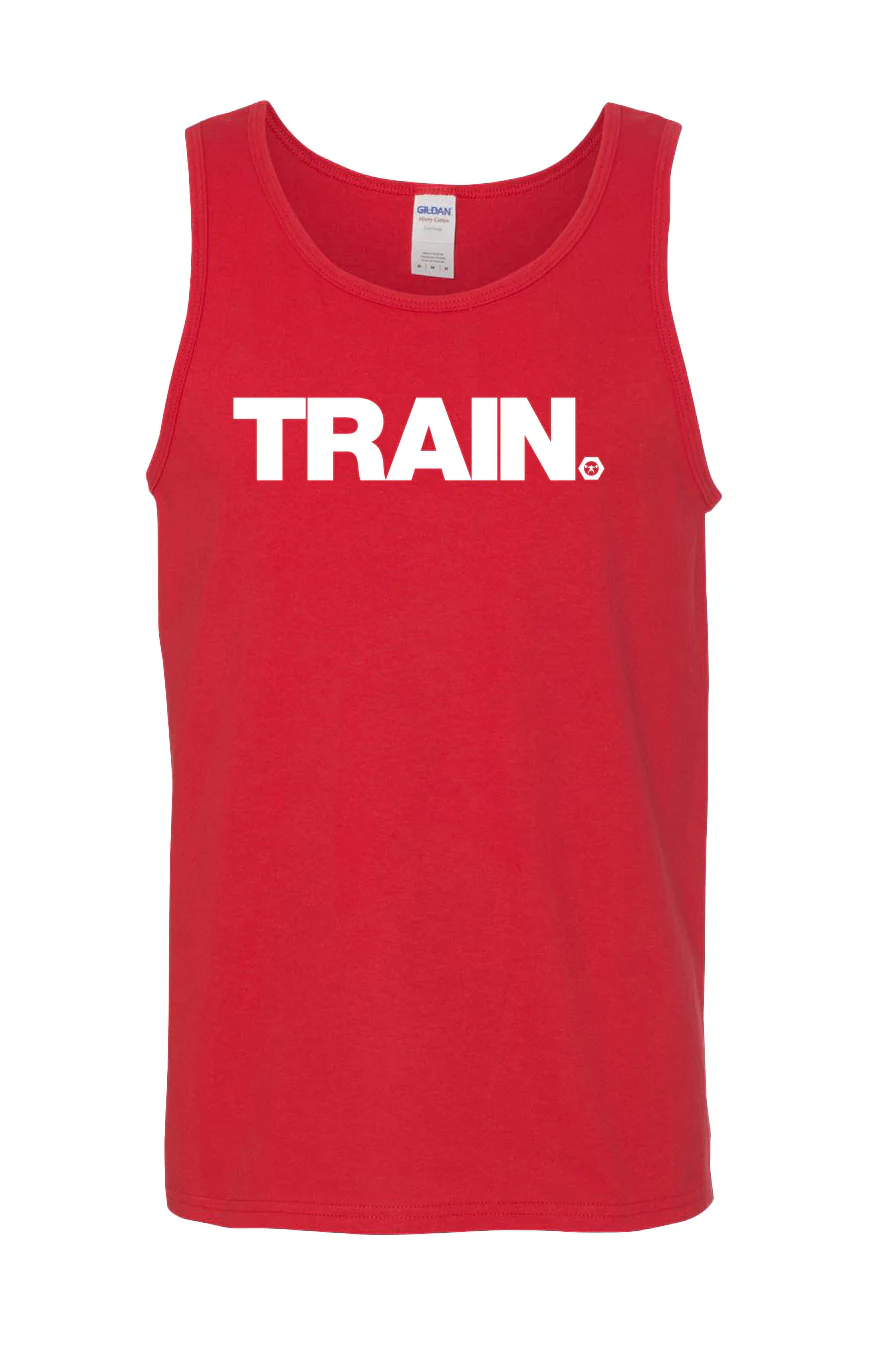 elitefts Train White Tank Top - Image 3